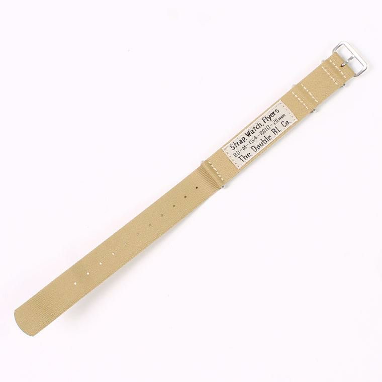 RRL(ﾀﾞﾌﾞﾙｱｰﾙｴﾙ)の小物グッズ、ミリタリーベースのウォッチストラップ