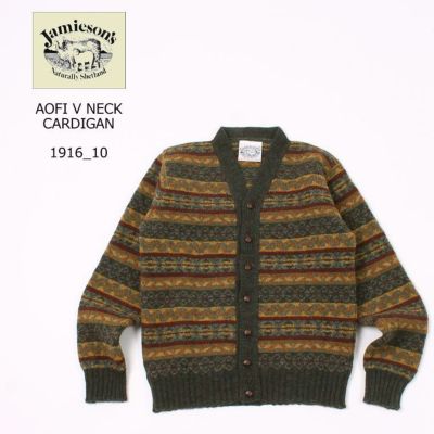JAMIESON'S (ジャミーソンズ) シェットランドニット Vネック