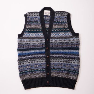 JAMIESON'S (ジャミーソンズ) AOFI VEE NECK WAISTCOAT - 748A_15 V