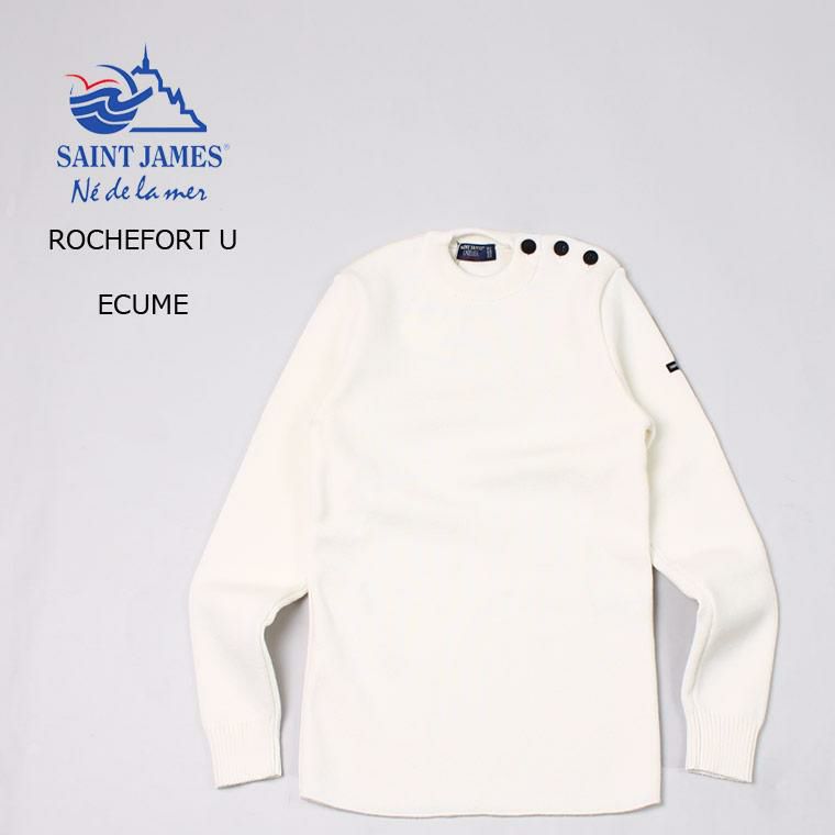 暴風雪の影響 【美品】Saint James コンバットニット セーター