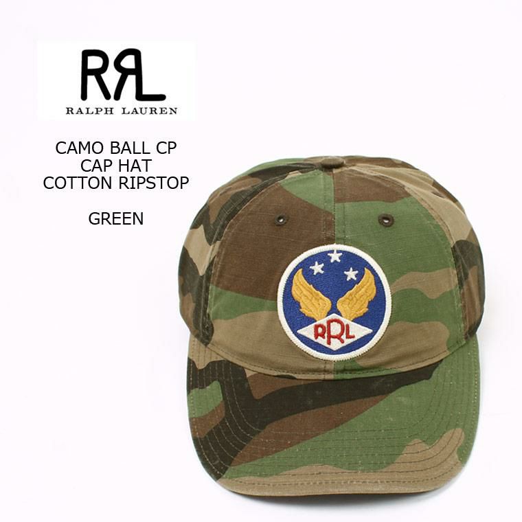 RRL(ﾀﾞﾌﾞﾙｱｰﾙｴﾙ)で定番モデルとなっているカモ柄のトラッカーキャップ