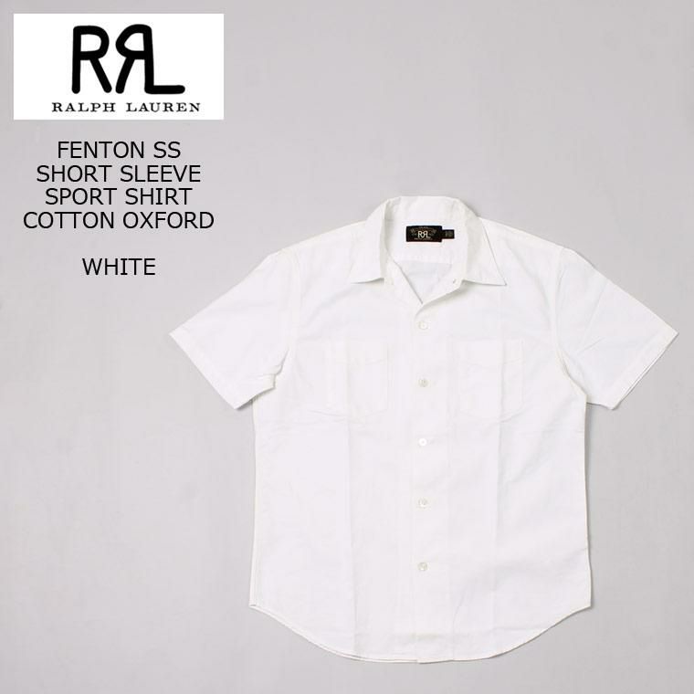 RRL(ﾀﾞﾌﾞﾙｱｰﾙｴﾙ)で定番モデルとなっている白の半袖シャツ
