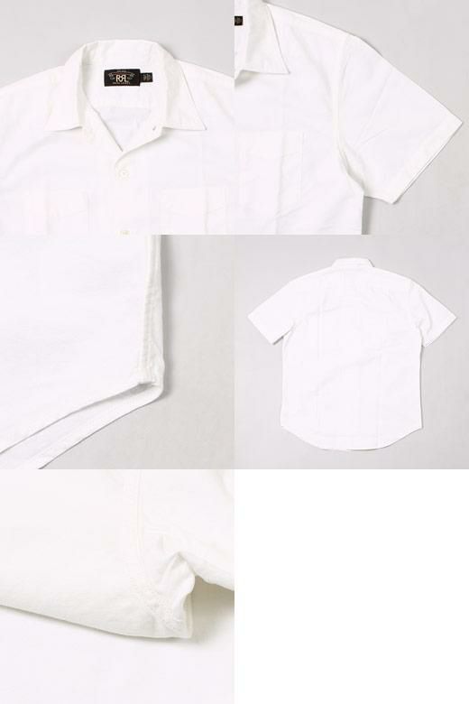 RRL(ﾀﾞﾌﾞﾙｱｰﾙｴﾙ)で定番モデルとなっている白の半袖シャツ
