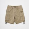 ストーンウォッシュ加工が施されているRRL(ﾀﾞﾌﾞﾙｱｰﾙｴﾙ)らしいカーゴショーツ