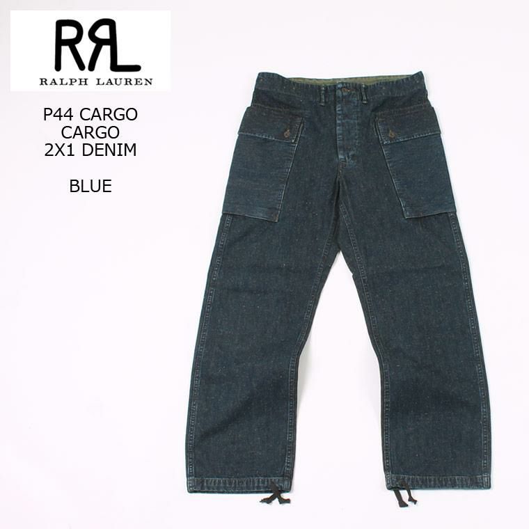 RRL(ﾀﾞﾌﾞﾙｱｰﾙｴﾙ)の春夏モデル、日本製デニムを使用したカーゴパンツ