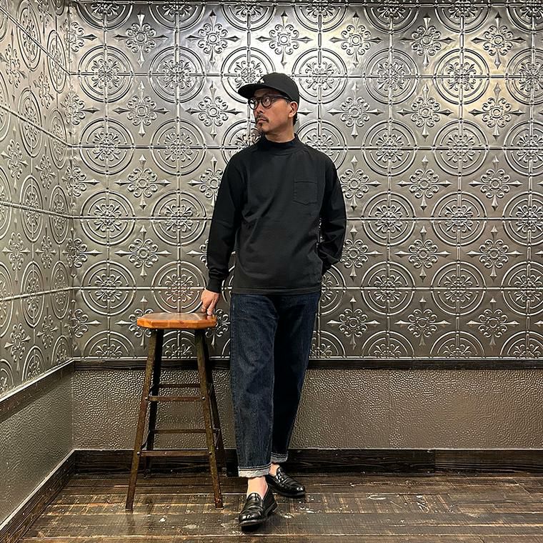 FELCO (フェルコ) 無地 ロンT モックネック アメカジ メンズ 日本製 通販