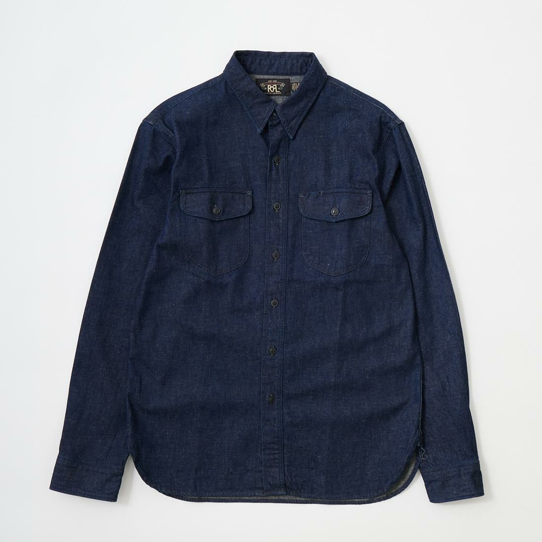 RRL(ﾀﾞﾌﾞﾙｱｰﾙｴﾙ)の秋冬モデル、日本製デニム素材を使用したワークシャツ