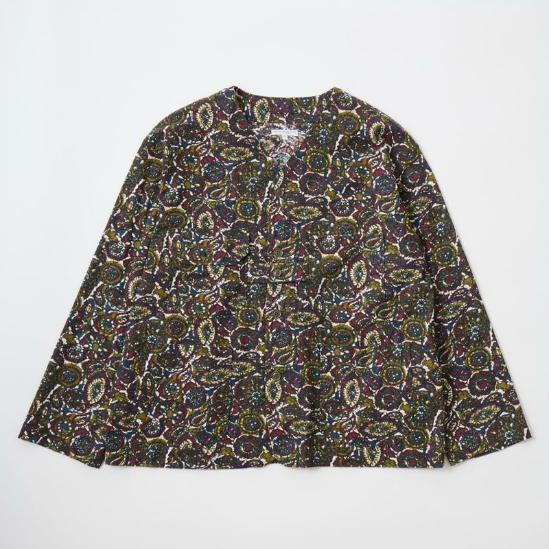 ENGINEERED GARMENTS バティックプリント素材を使用したカーディガンジャケット(MP220)