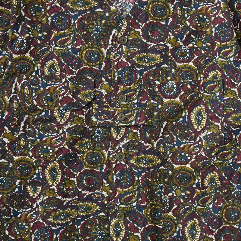 ENGINEERED GARMENTS バティックプリント素材を使用したカーディガンジャケット(MP220)