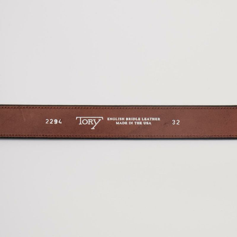 TORY LEATHER (トリーレザー) メンズ レザーベルト アメリカ製 通販
