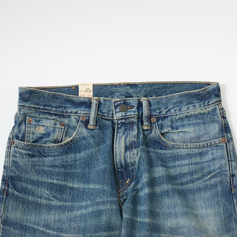 RRL デニム RRL(ダブルアールエル) 加工デニムパンツ HIGH BOY FIT ハイボーイ