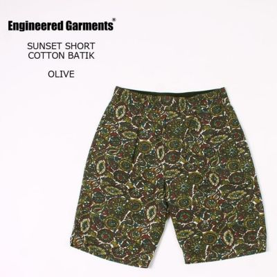 ENGINEERED GARMENTS (エンジニアドガーメンツ) MP285 SUNSET SHORT 