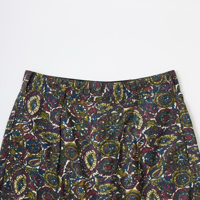 ENGINEERED GARMENTS 2023年春夏モデルのバティックプリント素材を使用したサンセットショーツ(MP285)