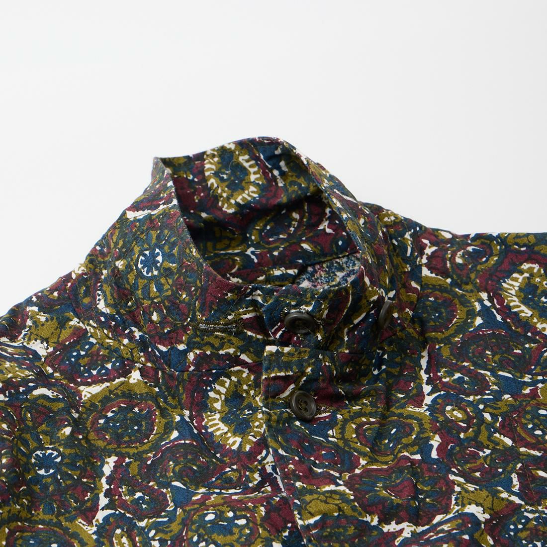 ENGINEERED GARMENTS 2023年春夏モデルのバティックプリント素材を使用したロイタージャケット(MP153)