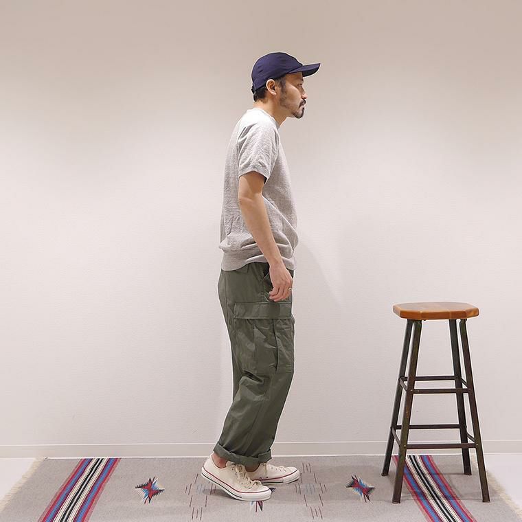 FELCO (フェルコ) 半袖スウェット Vガセット ラグラン フラット