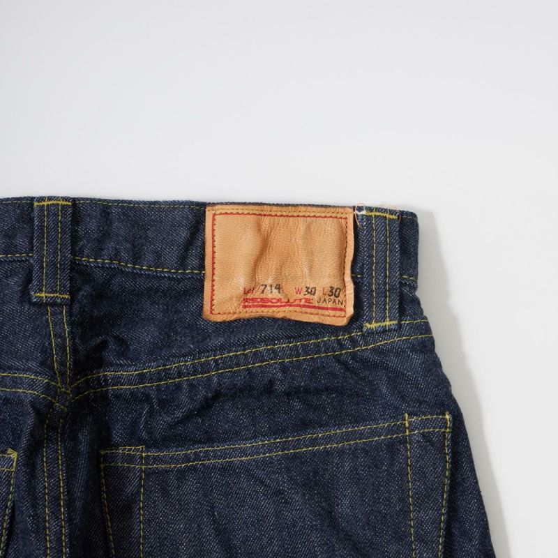 RESOLUTE（リゾルト） ワンウォッシュデニム 714 デニムパンツ W30 楽天市場】リゾルト 714 ワンウォッシュ RESOLUTE メンズ デニム