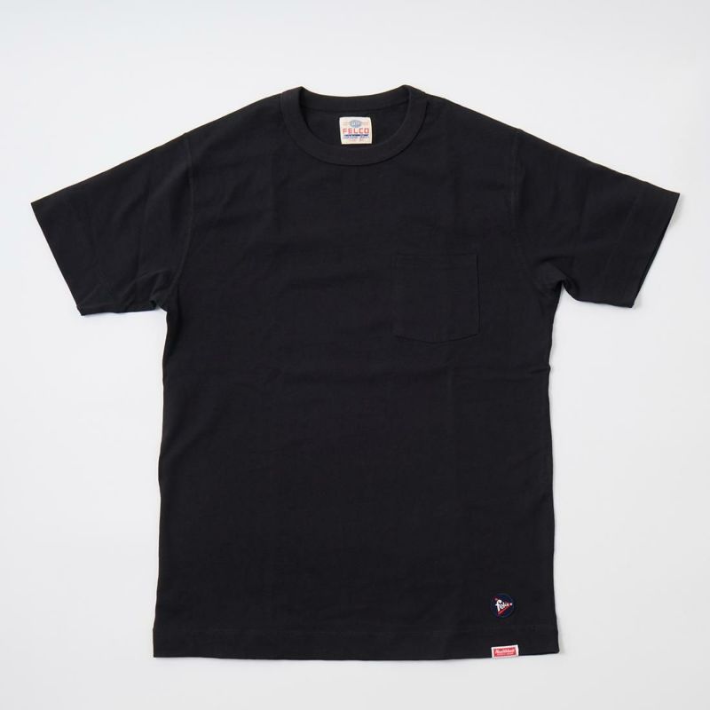 FELCO×HEALTHKNIT (フェルコ×ヘルスニット) 無地 半袖 クルー