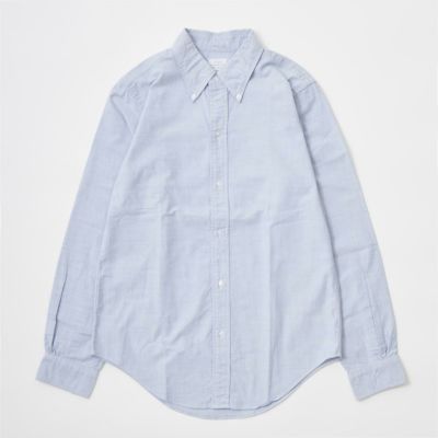 FAR EAST MANUFACTURING (ファー イースト マニュファクチャリング)  L/S OXFORD BD SHIRT - BLUE