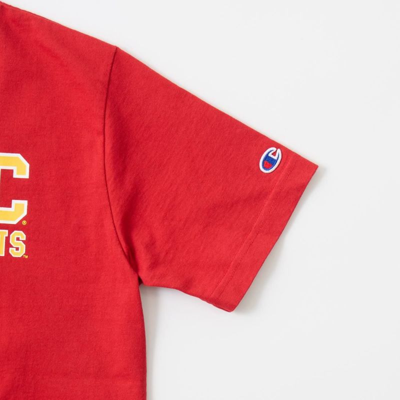 CHAMPION チャンピオン,ティーテンイレブン メンズ カレッジプリント Tシャツ クルーネック アメリカ製 メンズファッション,通販 通信販売