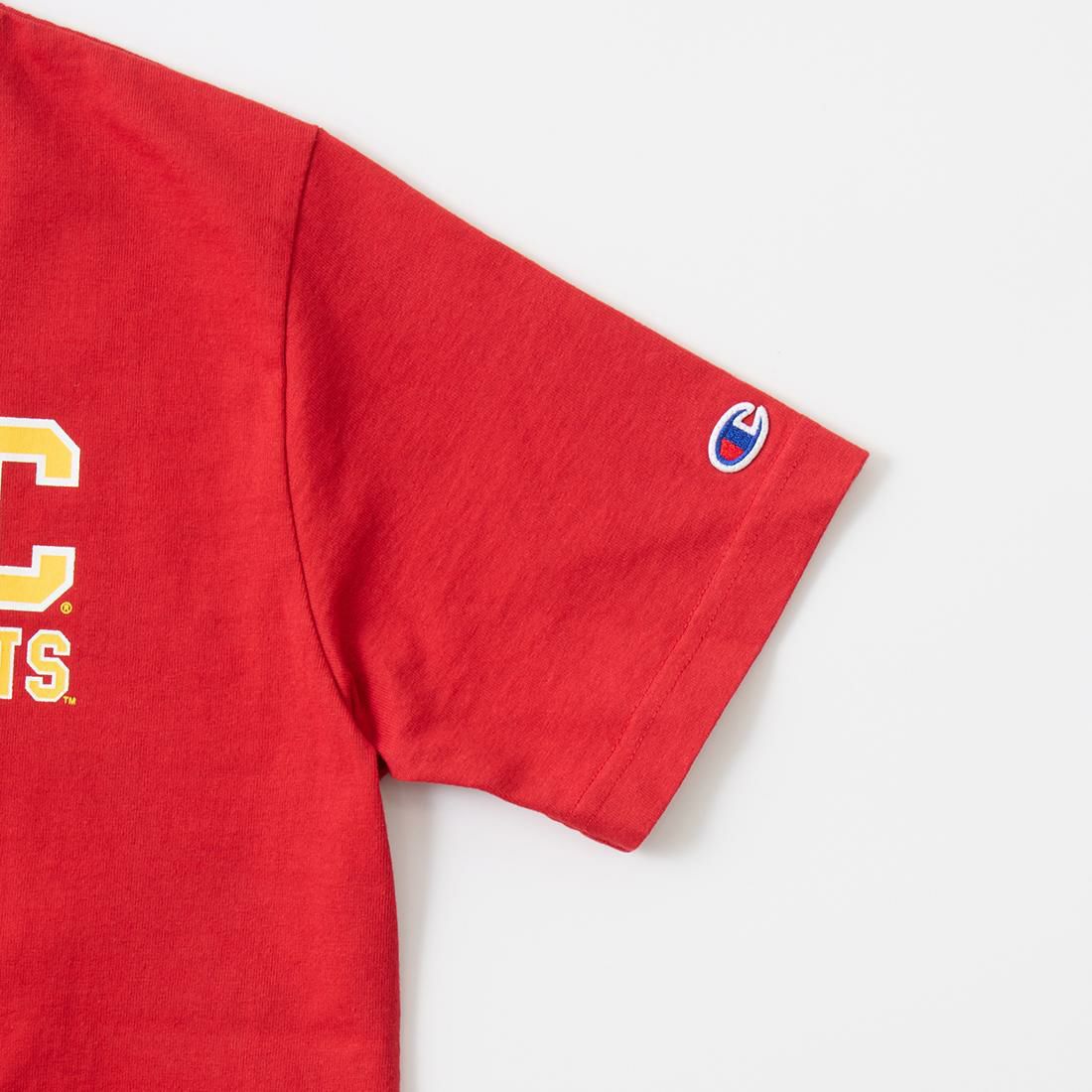 CHAMPION チャンピオン,ティーテンイレブン メンズ カレッジプリント Tシャツ クルーネック アメリカ製 メンズファッション,通販 通信販売