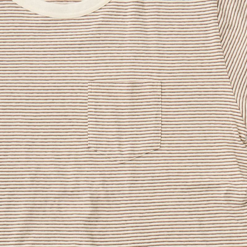 FELCO フェルコ,リンガーネック ナローストライプ ポケットTシャツ 日本製  アメカジ メンズファッション,通販 通信販売