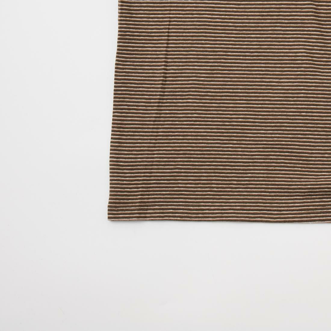 FELCO フェルコ,モックネック ナローストライプ ポケットTシャツ 日本製  アメカジ メンズファッション,通販 通信販売