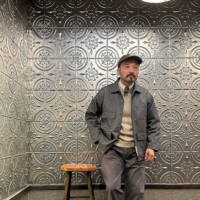 エンジニアードガーメンツ バンドカラーシャツ ENGINEERED GARMENTS (エンジニアードガーメンツ) Banded Collar