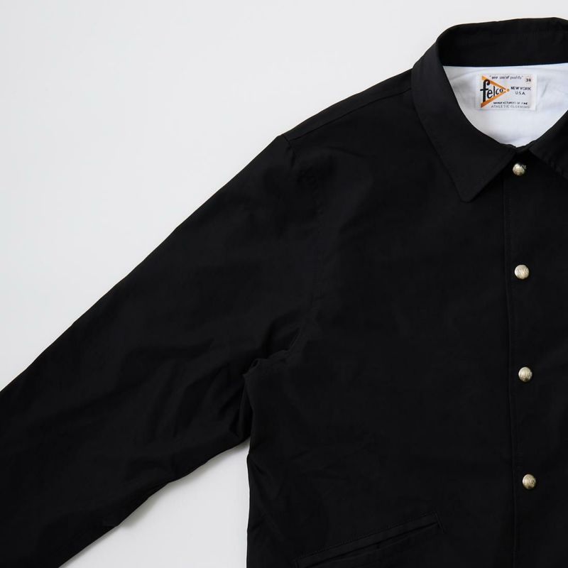 FELCO フェルコ ナイロン コーチジャケット ブラック　サイズ40 Lサイズ 楽天市場】FELCO (フェルコ) CLASSIC FIT COACH JACKET 16oz HEAVY