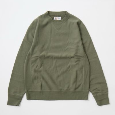 FELCO (フェルコ) L/S INVERSE WEAVE V GUSSET SWEAT 12oz LT WEIGHT