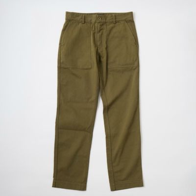 East Harbour Surplus (イーストハーバーサープラス)  TRUNK WASHED FATIGUE PANT - GREEN