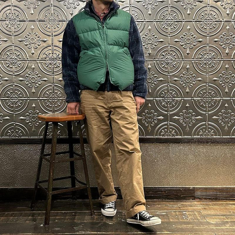 クレセントダウンワークス　ベスト　茶色 SELECT STORE SEPTIS / CRESCENT DOWN WORKS(クレセントダウン