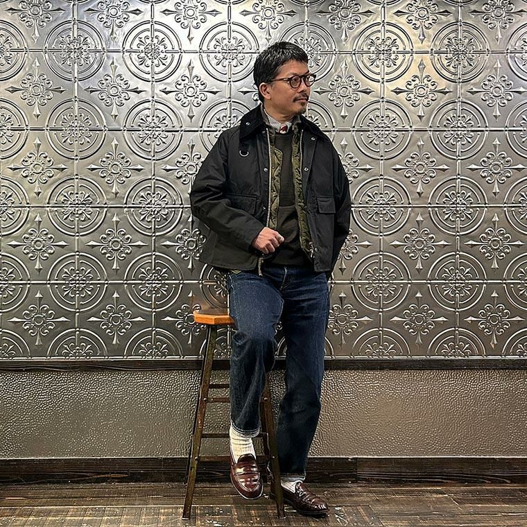 BARBOUR (バブァー,バーブァー,バブアー) MWX1212 SPEY ショート丈