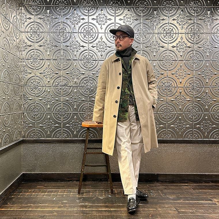 D.C.WHITE (ディーシーホワイト) バルマカーンコート メンズ 日本製