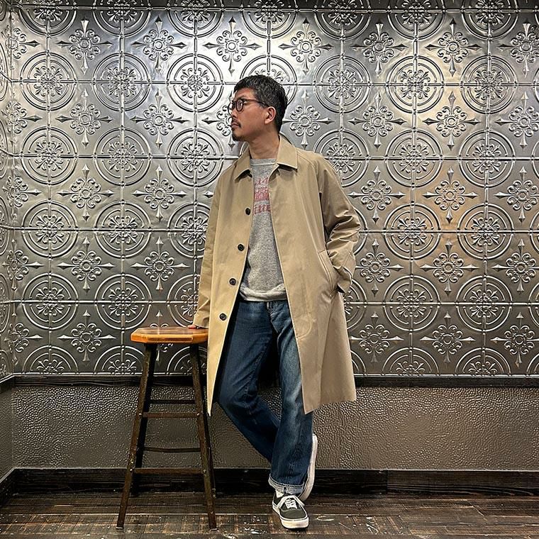 D.C.WHITE (ディーシーホワイト) バルマカーンコート メンズ 日本製