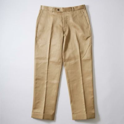 D.C. WHITE (ディーシーホワイト) WEST POINT AMERICAN TROUSER - BEIGE