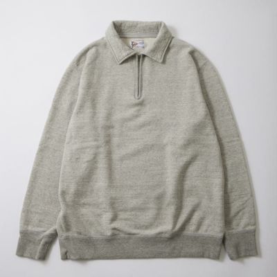 年末のプロモーション FELCO (フェルコ) スウェット ハーフジップ 10オンス メンズ トップス
