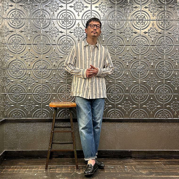 ジャケット・アウター EAST HARBOUR SURPLUS SEERSUCKER JACKET TEC．3 Dot Air Seersucker Jacket