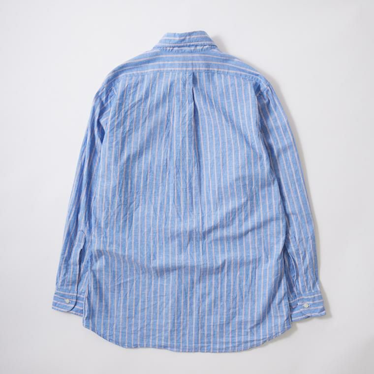 INDIVIDUALIZED SHIRTS USA製 プルオーバー デニムシャツ INDIVIDUALIZED SHIRTS プルオーバー デニムシャツ 濃紺 M