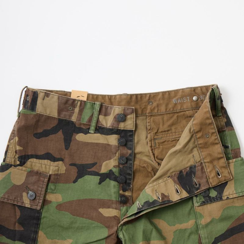 未使用 RRL ポロ ラルフローレン 迷彩 カモ カーゴパンツ ダブルアールエル 希少☆ RRL(ダブルアールエル) カモ柄 カーゴショーツ (RRL