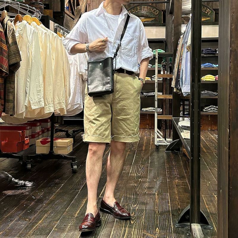 【完売品/ボーイズマーケット別注】ヘリテージレザー サコッシュ 完売品/ボーイズマーケット別注】ヘリテージレザー サコッシュ