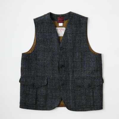 pois ポワ Tweed vest ツイードベスト【5/5以降発送】