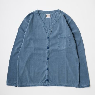FELCO (フェルコ) 無地 Vネックカーディガン メンズ 日本製 国産