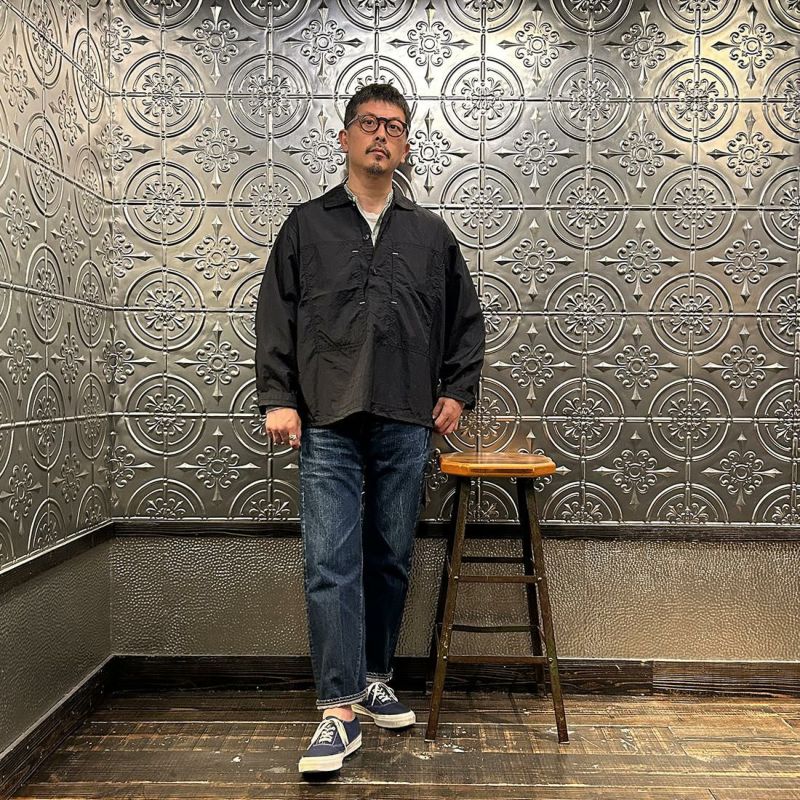 90s USA製 POST OVER ALL✖️PKG プルオーバー シャツ 90s USA製 POST