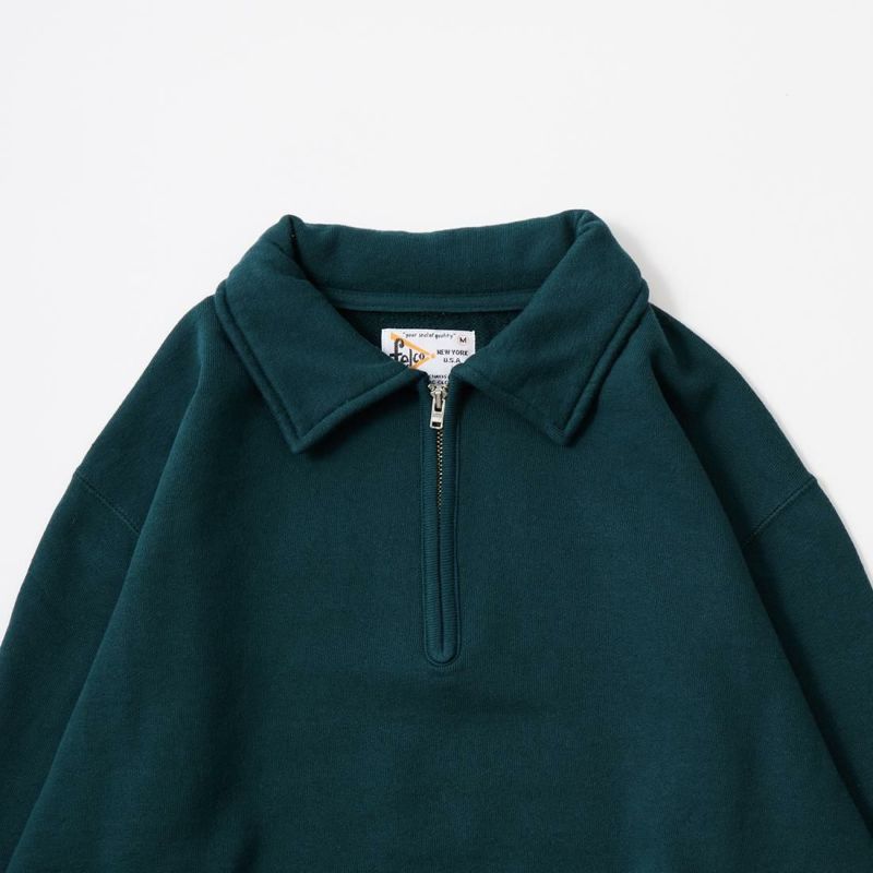 FELCO (フェルコ) 12オンス スウェット ハーフジップ 日本製 通販
