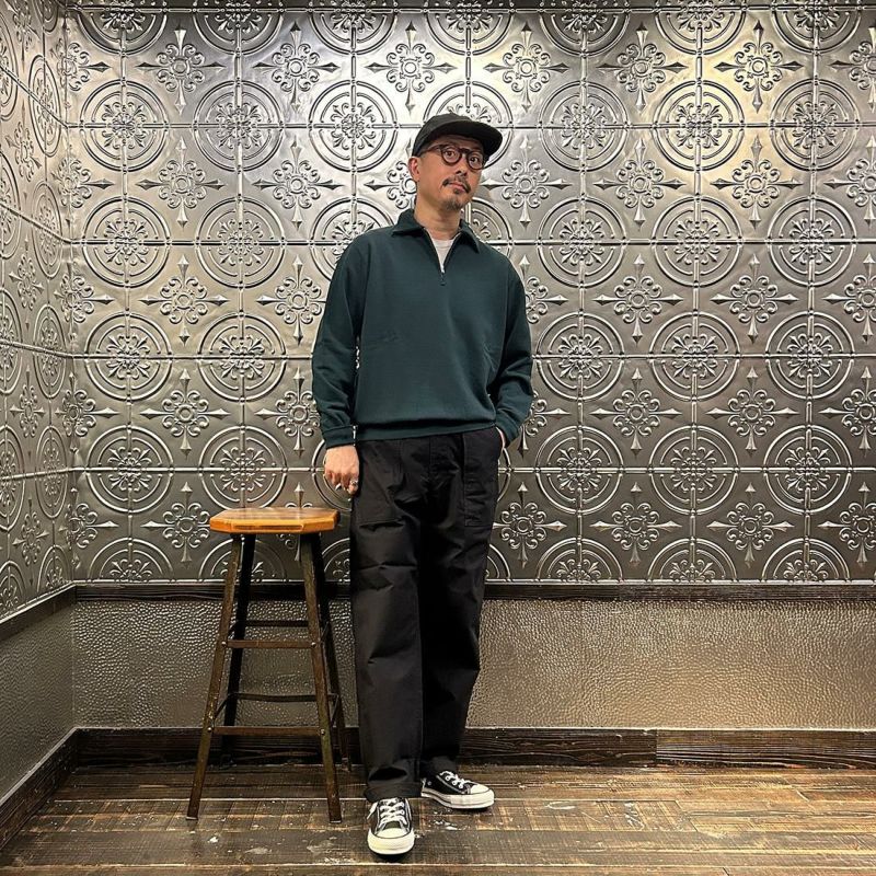 FELCO (フェルコ) 12オンス スウェット ハーフジップ 日本製 通販