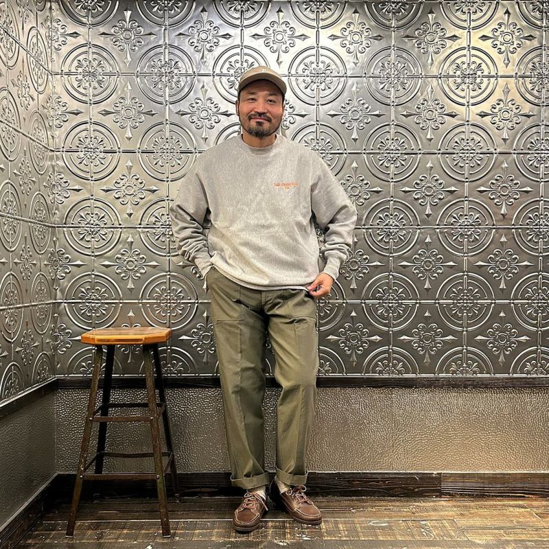 CALIFOLKS (カリフォークス) プリント スウェット クルーネック