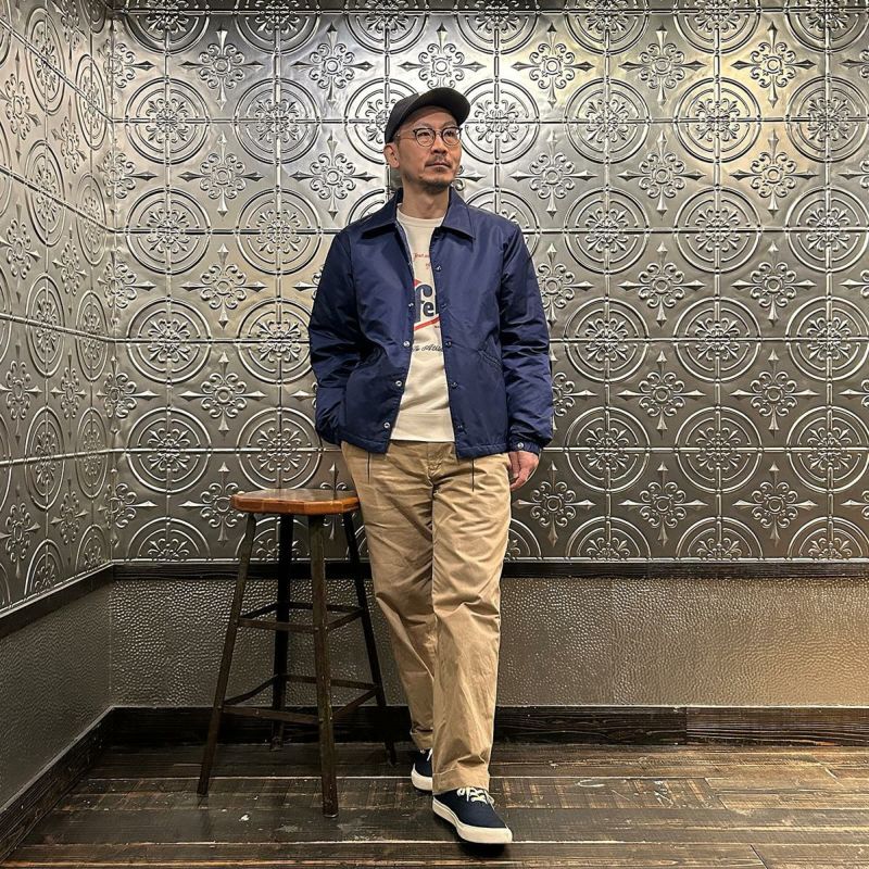 FELCO (フェルコ) メンズ ナイロン コーチジャケット シンサレート