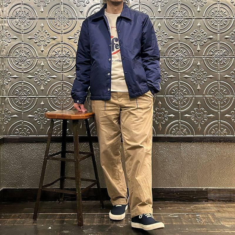 Felco ナイロンジャケット サイズ40 ブラウン FELCO (フェルコ) メンズ ナイロン コーチジャケット フランネル