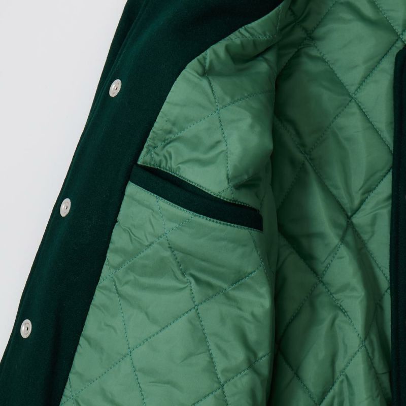 FELCO (フェルコ) ウールメルトン ショールカラー バーシティ