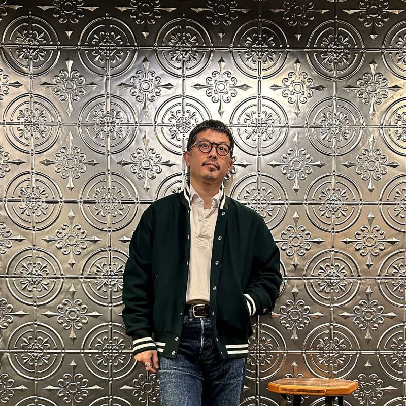 FELCO (フェルコ) ウールメルトン ショールカラー バーシティ